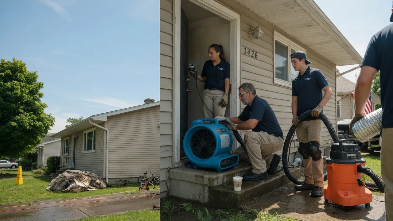 Water Damage Restoration in Morrison, IL near me